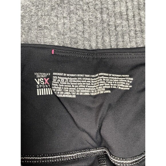 Victorias Secret VSX Sport Collant Knockout Tights Women Medium Regular Tie Dye - Picture 4 of 9
